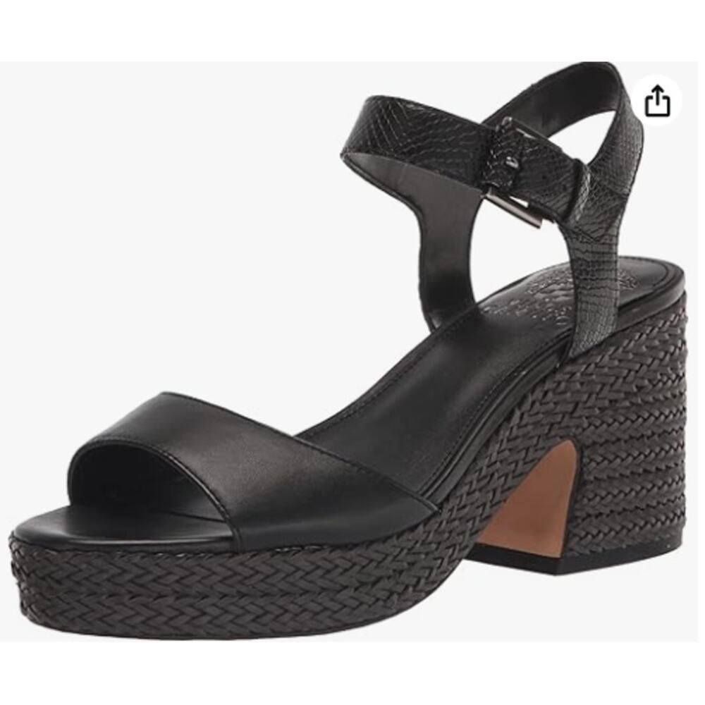 Vince Camuto Ranneli Espadrille Sandal 9M EUC - Picture 8 of 9